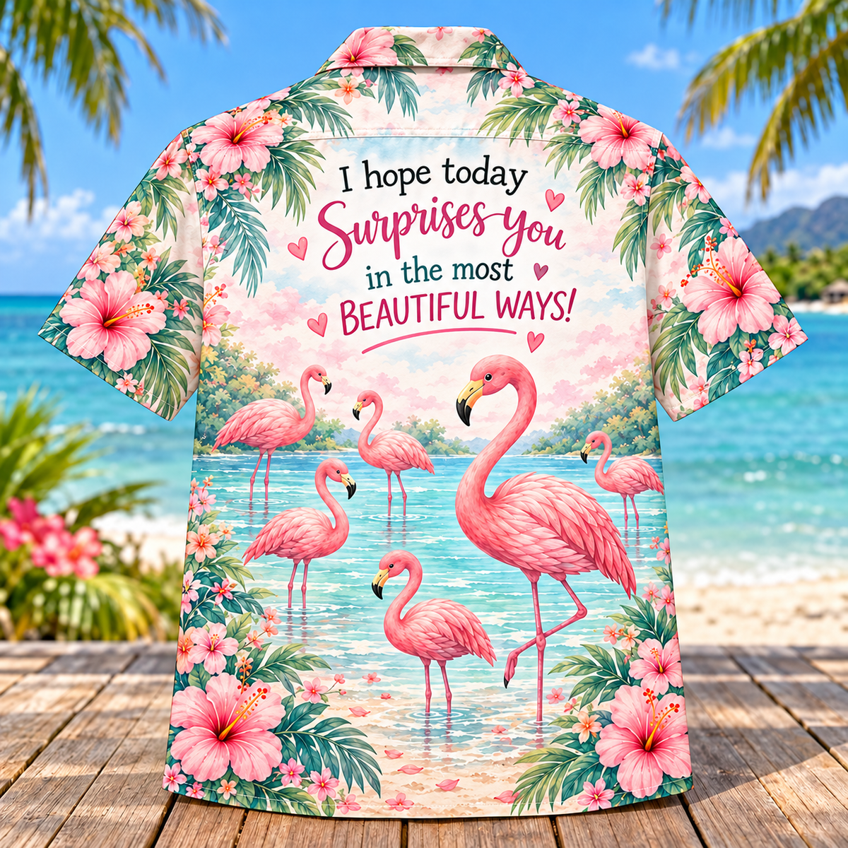 Beautiful Ways Flamingo Hawaiian Shirt