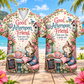 Good Afternoon Friend Cat Hawaiian Shirt