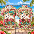 Just a Girl Who Loves Cats Hawaiian Shirt