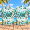 Peace Love Sea Turtles Hawaiian Shirt